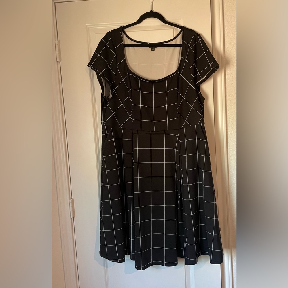 Torrid Mini Scuba Skater Dress